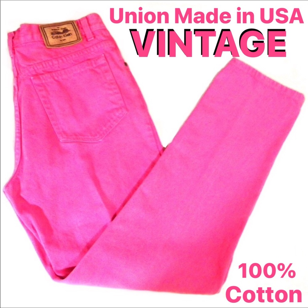 Vintage Calvin Klein Mom Jeans - 14 inch rise